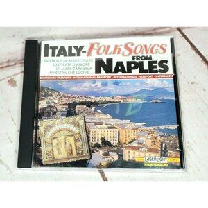 Italy Folk Songs From Naples Audio CD By Ion Piso No Scratches Like New
